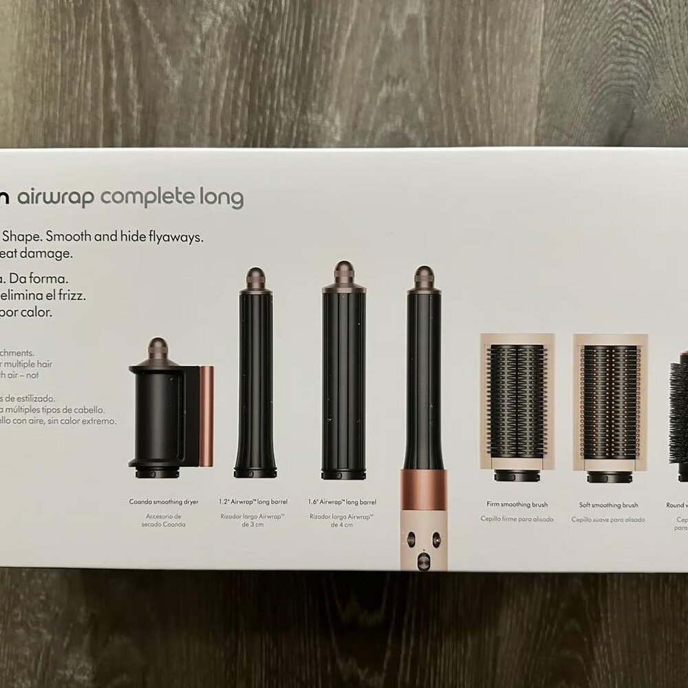 Dyson Airwrap Multi Styler LONG in Ceramic Pink & Rose Gold (Limited Edition) - Picture 2 of 5
